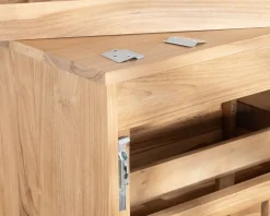 Meuble sous vasque suspendu 80 cm avec 1 tiroir 