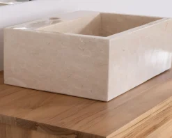 Meuble sous vasque suspendu 80 cm avec 1 tiroir 