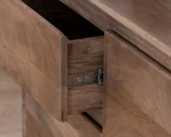 Meuble télé 160 cm design épuré Japandi 