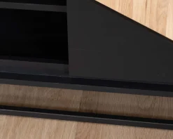 Meuble télé 140 cm en bois massif "Trace"