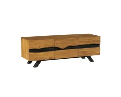 Meuble télé 160 cm en teck recyclé 