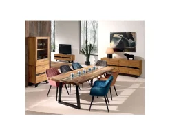 Meuble télé 160 cm en teck recyclé 