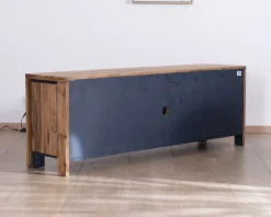 Meuble télé 175 en palissandre et acacia avec éclairage LED 