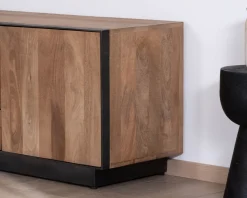 Meuble TV 150 cm en manguier style épuré 