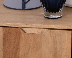 Meuble TV 170 cm en manguier massif style scandinave 