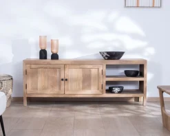 Meuble TV 160 cm en manguier 