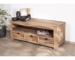 Meuble TV 150 cm en palissandre 