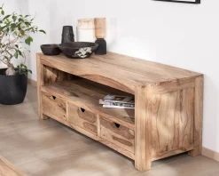 Meuble TV 150 cm en palissandre 