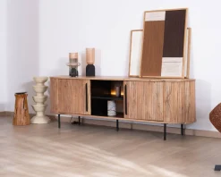 Meuble TV design rétro 175 cm 