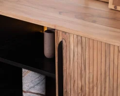 Meuble TV design rétro 175 cm 