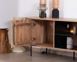 Meuble TV design rétro 175 cm 