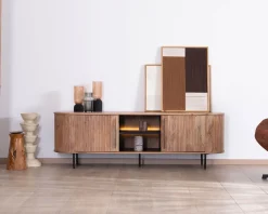 Meuble TV design rétro 175 cm 