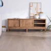 Meuble TV en manguier massif style ethnique chic "Aruna"