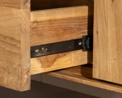 Meuble TV en teck recyclé "Bahia" style rétro