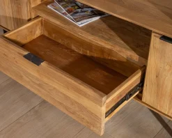 Meuble TV en teck recyclé