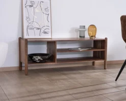 Meuble TV esprit japandi 