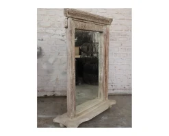 Miroir indien avec cadre bois sculpté modèle unique 
