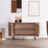 Petit buffet 145 cm en acacia esprit rétro "Bopee"