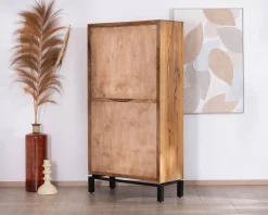 Petit vaisselier vitré esprit contemporain 