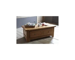 Table basse chêne massif "Amélie"