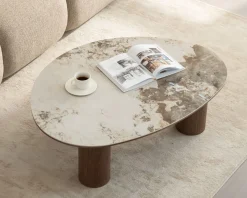 Table basse design forme organique 