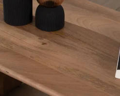 Table basse design épuré en manguier "Naura"