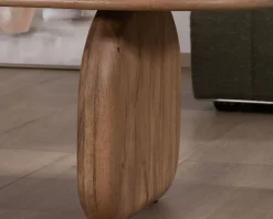 Table basse design épuré en manguier 