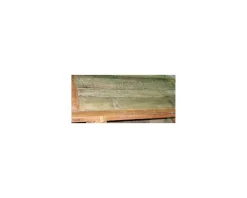 Table basse lit militaire en bois recyclé 