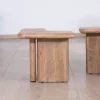 Table basse modulable en manguier "Naura" esprit organique