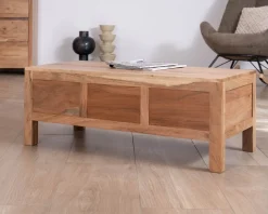 Table basse rectangulaire en acacia massif 