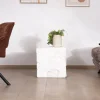 Table d'appoint design cube en oxyde de magnésium "Ios"