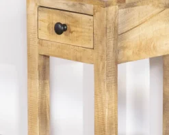 Table de chevet haute ou sellette avec 1 tiroir 