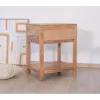 Table de chevet ou d'appoint en acacia avec tiroir "Conoa"