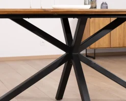 Table de repas 2 m en teck naturel 