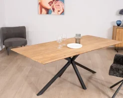 Table de repas 2 m en teck naturel 