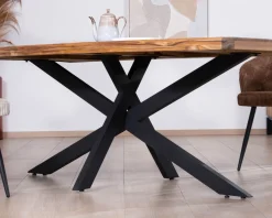 Table de repas contemporaine en bois 200 cm 