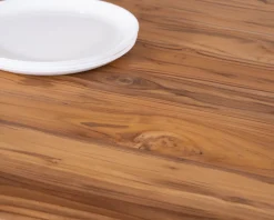 Table de repas contemporaine en bois 200 cm 