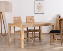 Table de repas en manguier 160 x 90 cm 
