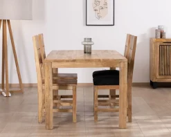 Table de repas en manguier 160 x 90 cm 