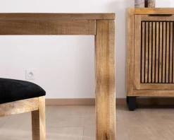 Table de repas en manguier 160 x 90 cm 