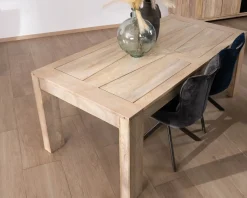 Table de repas extensible 160 à 250 cm en manguier 