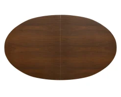 Table de repas extensible 160–200 cm teinte noyer 