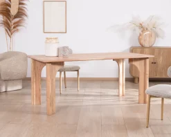 Table de repas rectangulaire 180 cm design scandinave 