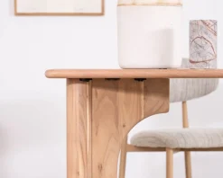 Table de repas rectangulaire 180 cm design scandinave 