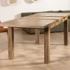 Table de repas rectangulaire extensible en manguier 160-200cm "Baz"