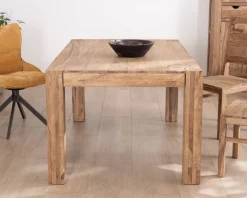 Table de repas rectangulaire en palissandre 