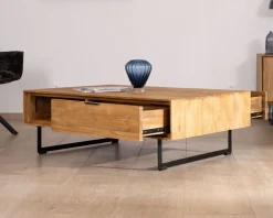 Table de salon avec rangements 