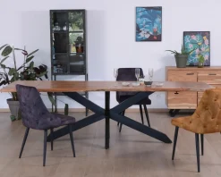 Table en acacia avec extensions 180-260cm 