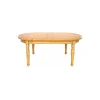 Table ovale 180cm chêne massif "Antique"