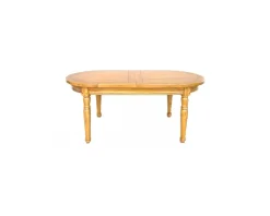 Table ovale 180cm chêne massif "Antique"